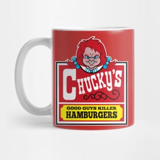 Evil Doll Burgers Mug